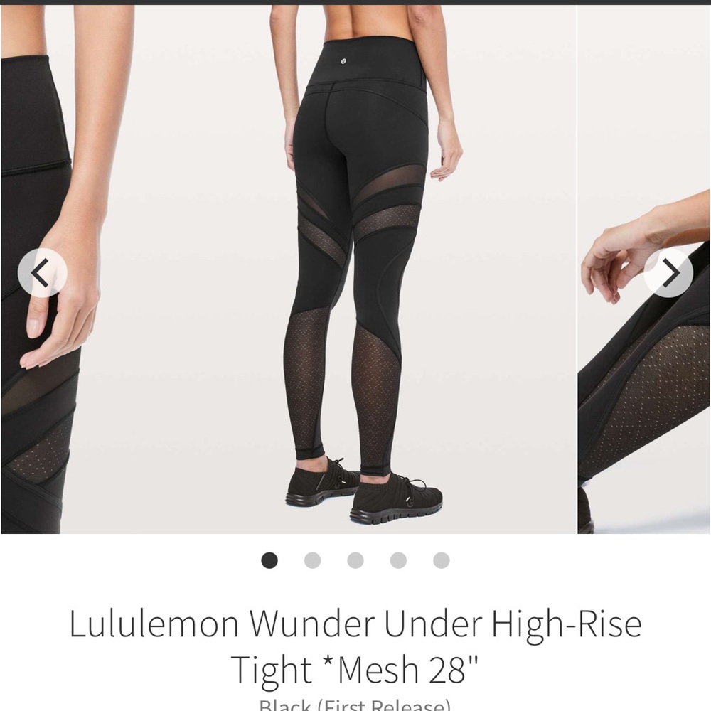 Lululemon Wunder Under High-Rise
Tight *Mesh 28"
